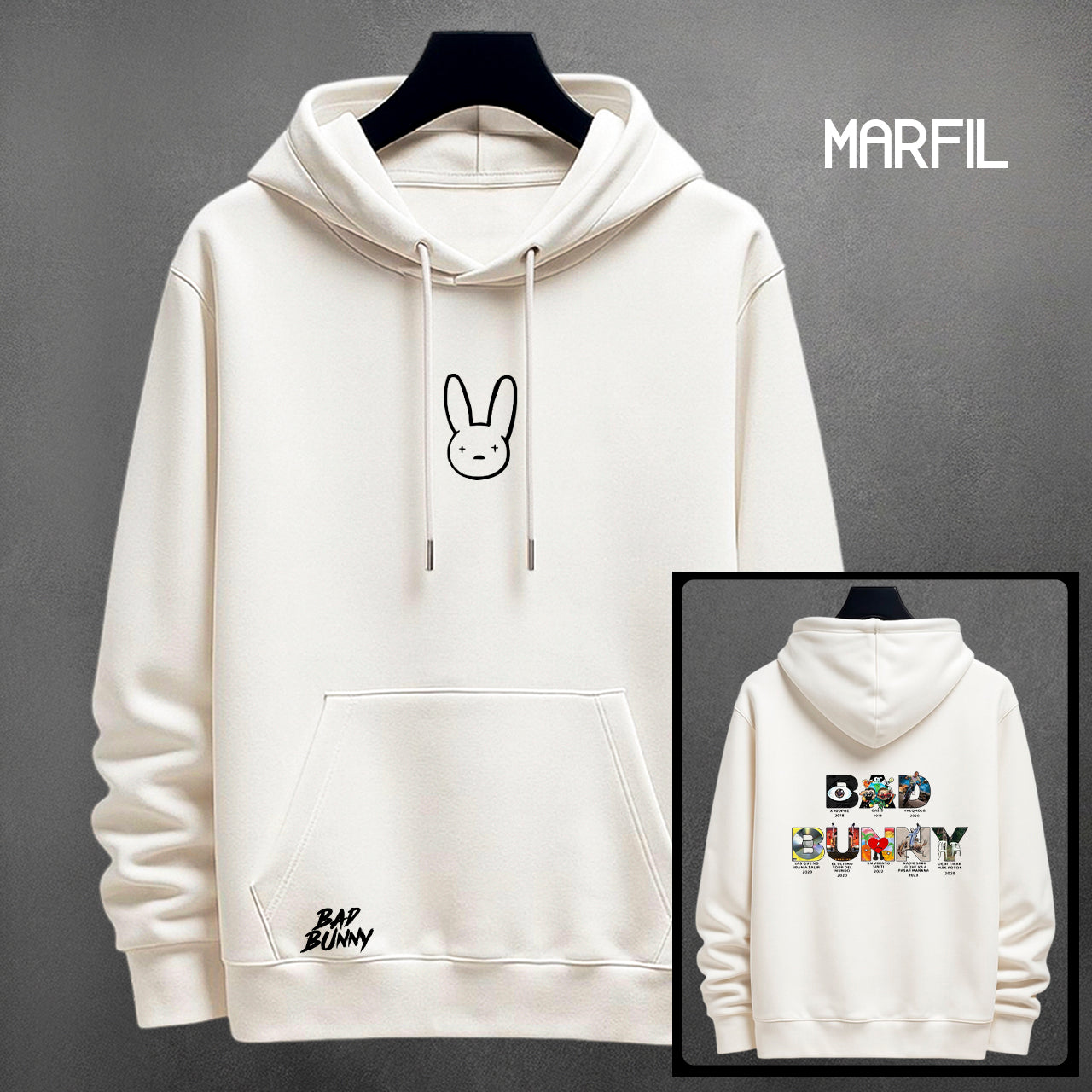 HOODIE BAD BUNNY ORGULLO LATINO - EDICIÓN ESPECIAL