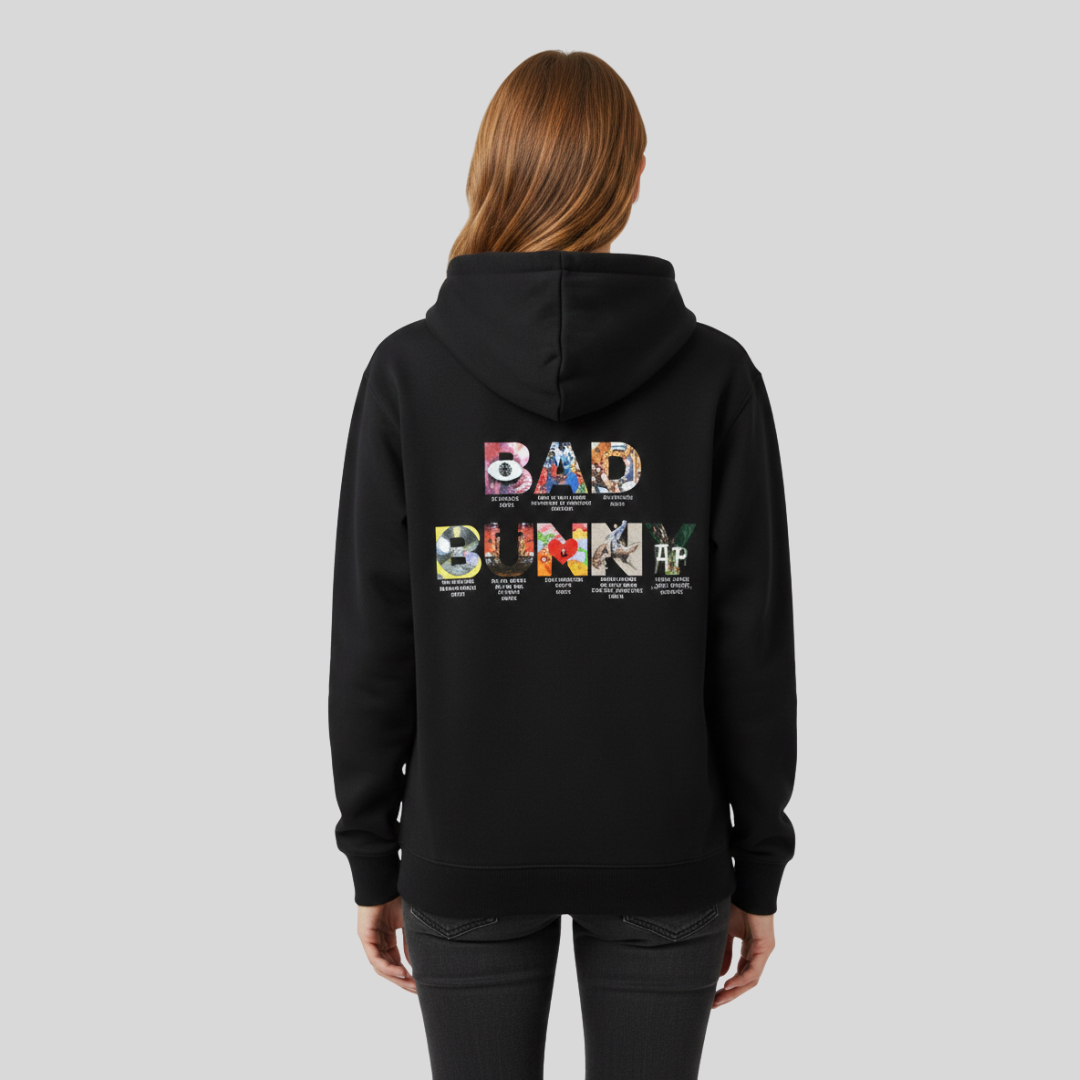 HOODIE BAD BUNNY ORGULLO LATINO - EDICIÓN ESPECIAL