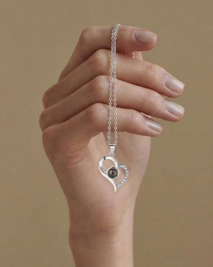 Collar Te Amo en 100 idiomas + Caja Regalo Premium