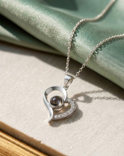 Collar Te Amo en 100 idiomas + Caja Regalo Premium