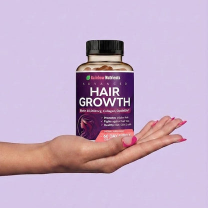 Adiós Cabello Estancado con Hair Growth Advanced™ X 120 Cápsulas