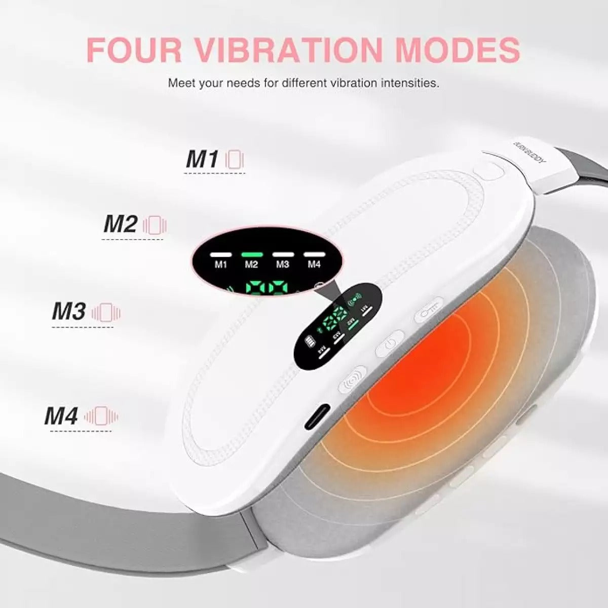 CINTURÓN MASAJEADOR ANTI CÓLICOS